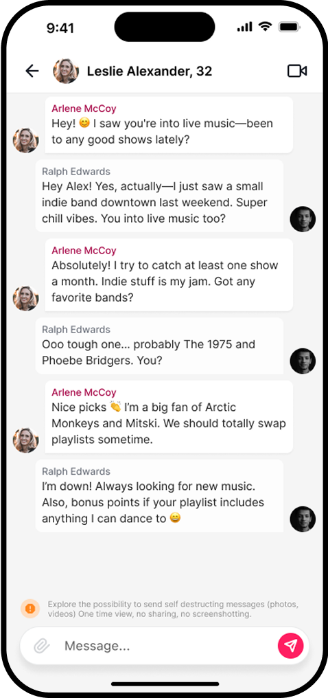Chat interface